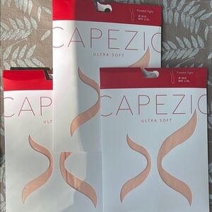 Capezio Ultra Soft Footed Tights Ballet Pink L/XL